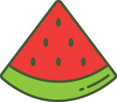 Fruta icono o símbolo vector diseño elemento