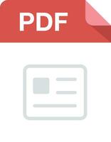 files format with pdf files type vector design element or symbol