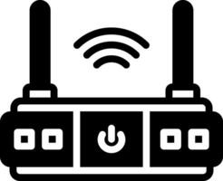 solid icon for gateway vector