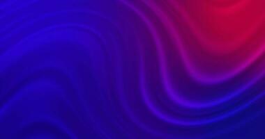 Abstract gradient neon background with wave animation, cyber colors video