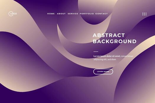 púrpura resumen antecedentes sitio web es Perfecto para nadie quien quiere a crear un sitio web ese es ambos creativo y elegante vector
