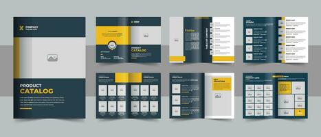 Product Catalog or Catalogue Design, Company product catalogue design template, Minimalist product brochure template design vector