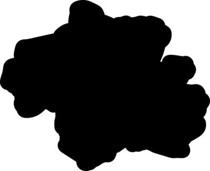 solid icon for munich vector