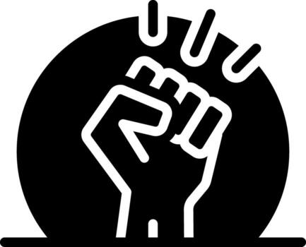 solid icon for strongly vector