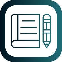 Notebook Vector Icon Design