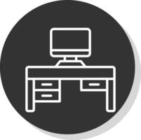 Work Space Vector Icon Design