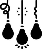 solid icon for simplified vector