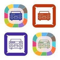 Casette Player Vector Icon