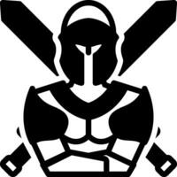 solid icon for knights vector