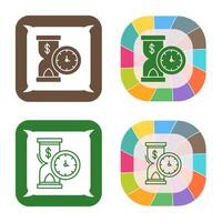 Time is Money Vector Icon