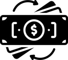 solid icon for converted vector