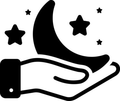 solid icon for impossible vector