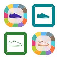 Casual Shoes Vector Icon