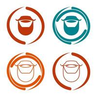 Beard and Moustache Vector Icon