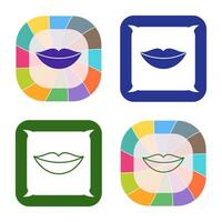 Lips Vector Icon