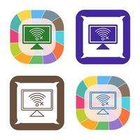 Disconnected Network Vector Icon
