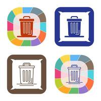 Trash Can Vector Icon