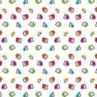 trendy modern geometry abstract pattern background vector design
