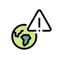 Eco related icon outline and linear vector. vector