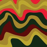 Abstract psychedelic groovy background. Vector. vector
