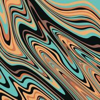 Abstract psychedelic groovy background. Vector illustration.