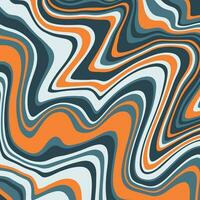 Abstract psychedelic groovy background. Vector. vector