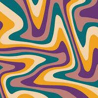 Abstract psychedelic groovy background. Vector. vector