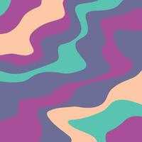 Abstract psychedelic groovy background. Vector. vector