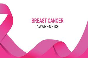 Breast Cancer Awareness background. vector