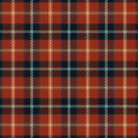 Tartan plaid pattern with texture. vector