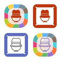 Camping Hat Vector Icon