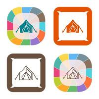 Tent Vector Icon