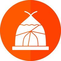Tent Vector Icon Design