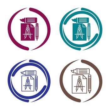 Study Tools Vector Icon