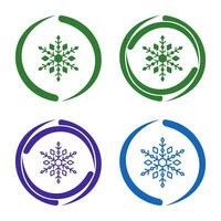 Snow Flake Vector Icon