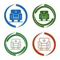 Armchair Vector Icon