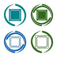 Unique Frame Vector Icon