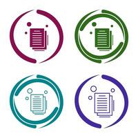 Document Vector Icon
