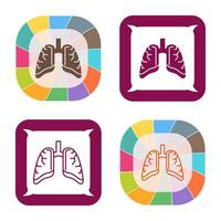 Lungs Vector Icon