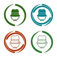 Camping Hat Vector Icon