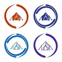 Tent Vector Icon