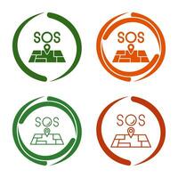 Sos Vector Icon