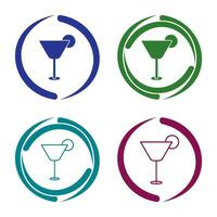 Cocktail Drink Vector Icon