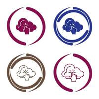 Cloud Computing Vector Icon