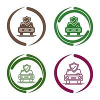 Car Protection Vector Icon