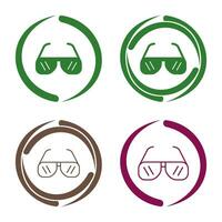 Sun Glasses Vector Icon