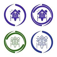 Birdhouse Vector Icon