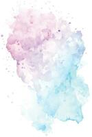 Watercolor stains abstract background vector