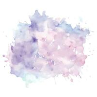 Watercolor stains abstract background vector