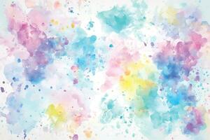 Watercolor stains abstract background vector